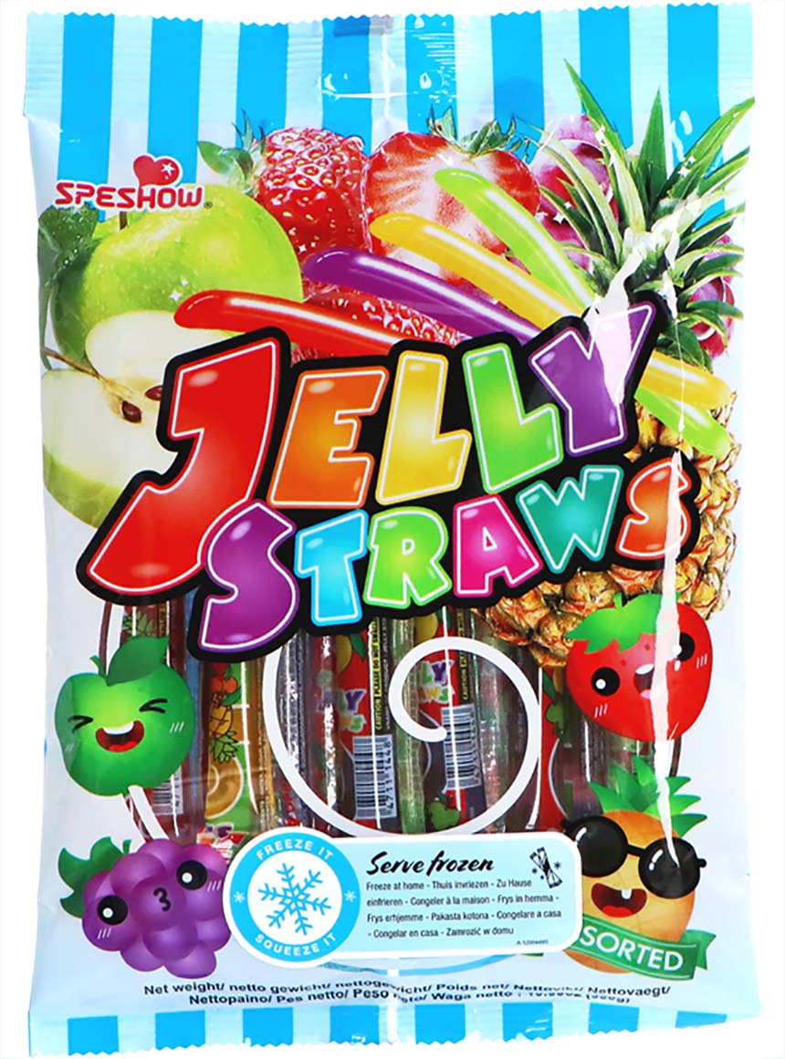 Fruit Jelly Straws Assorted