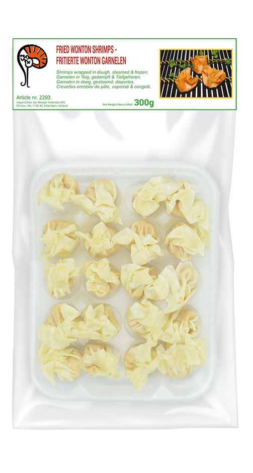 Wonton Garnalen Gebakken