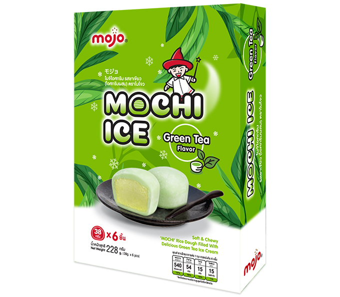 Mochi Ijs Groene Thee  6X38 G