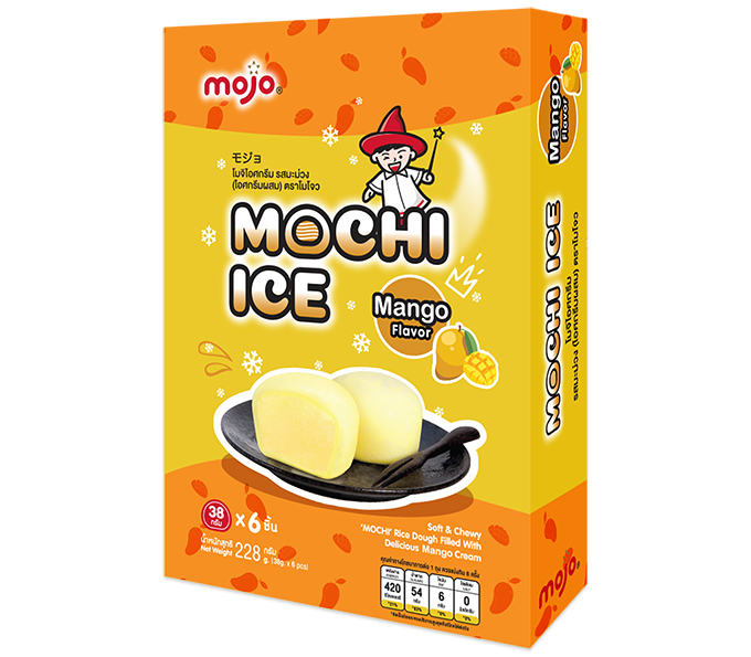 Mochi Ijs Mango  6X38 G
