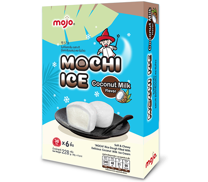Mochi Ijs Kokos  6X38 G